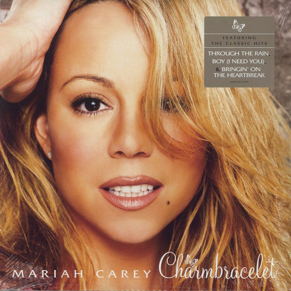 Mariah Carey Charmbracelet - Sealed UK 2-LP vinyl record set (Double LP Album) 00602435176109