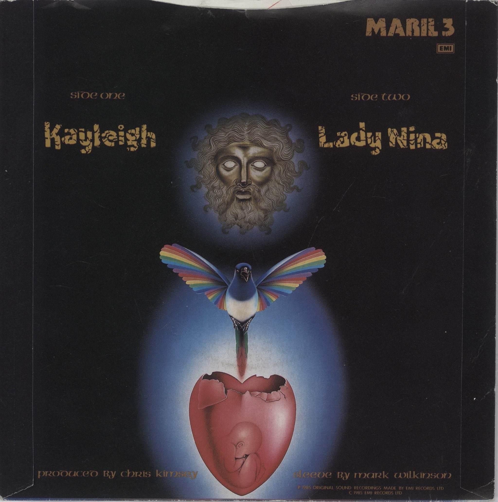 Marillion Kayleigh - Solid UK 7\" vinyl single (7 inch record / 45)