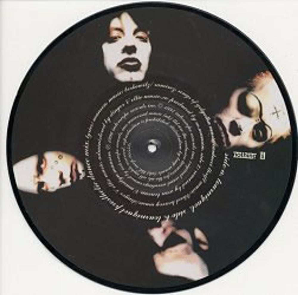 Marilyn Manson Tourniquet UK 10" Vinyl Picture Disc (10 inch Record Single) MYM1PTO164397