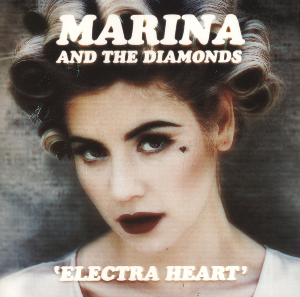 Marina & The Diamonds Electra Heart (Platinum Blonde Edition) - Magenta Vinyl UK 2-LP vinyl record set (Double LP Album)