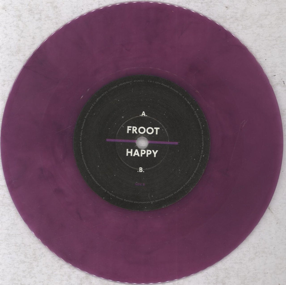 Marina & The Diamonds Froot - Purple Vinyl UK 7" vinyl single (7 inch record / 45) M3U07FR844016