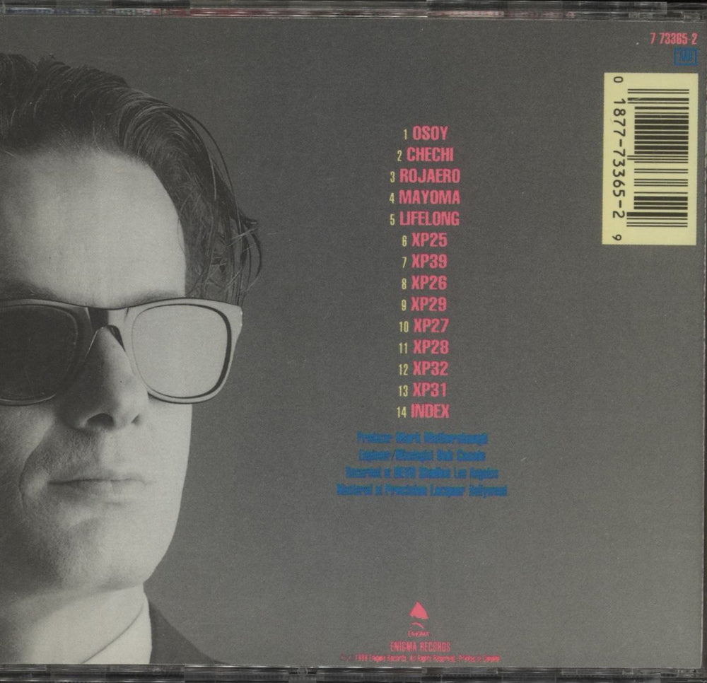 Mark Mothersbaugh Muzik For Insomniaks Volume 1 US CD album (CDLP) 018777336529