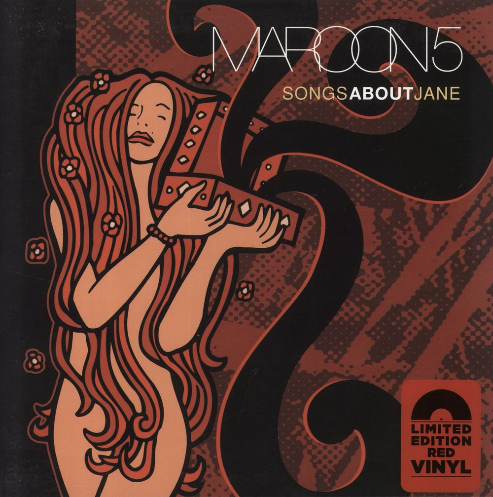 Maroon 5 Songs About Jane - Red Vinyl - EX Dutch vinyl LP album (LP record) 00602547840387