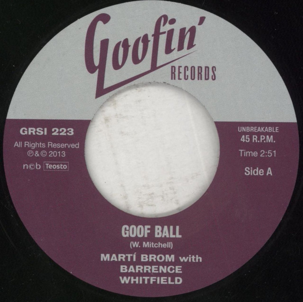 Marti Brom Macumba Love Finnish 7" vinyl single (7 inch record / 45) 8C107MA851681