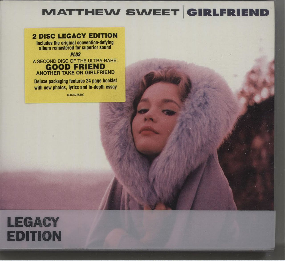 Matthew Sweet Girlfriend - Legacy Edition UK 2 CD album set (Double CD) 82876785492