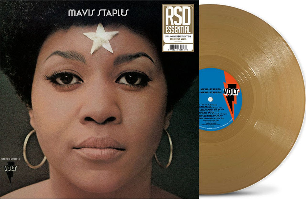 Mavis Staples Mavis Staples - Gold Star Vinyl - 55th Anniversary Edition - Sealed US vinyl LP album (LP record) CR00818