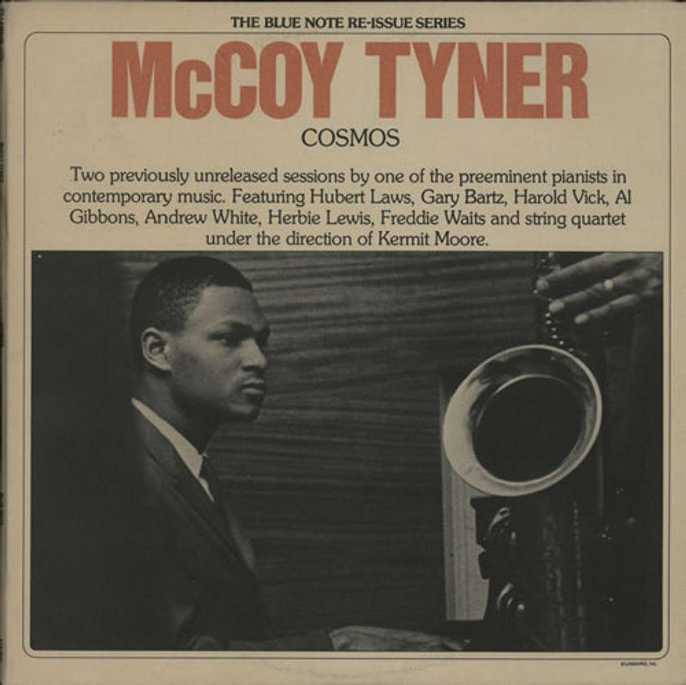 McCoy Tyner Cosmos US 2-LP vinyl record set (Double LP Album) BN-LA460-H2