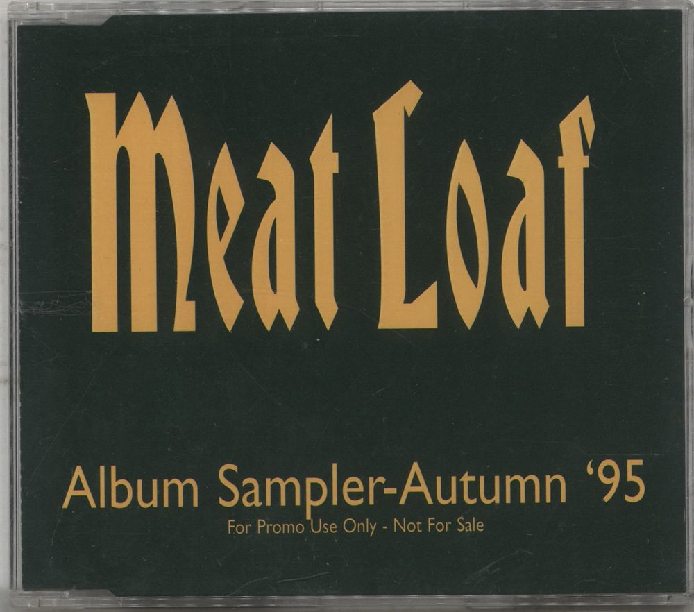 Meat Loaf Album Sampler Autum 95 UK Promo CD single (CD5 / 5") MEATCD95
