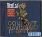 Meat Loaf Couldn't Have Said It Better [Myself] UK 2 CD album set (Double CD) 761192