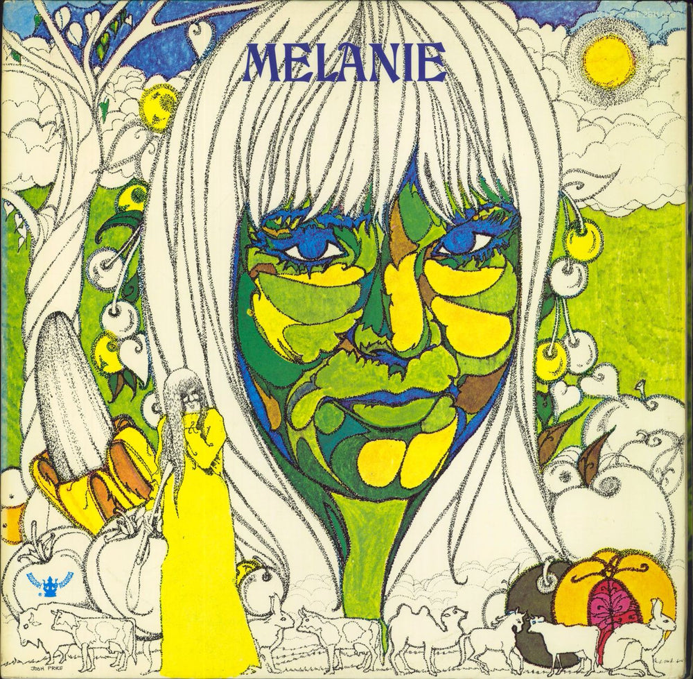 Melanie The Four Sides Of Melanie - EX German 2-LP vinyl record set (Double LP Album) 2611006