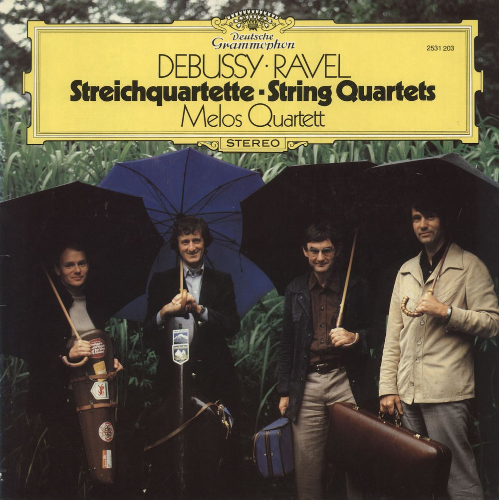 Melos Quartett Debussy / Ravel: String Quartets German vinyl LP album (LP record) 2531203