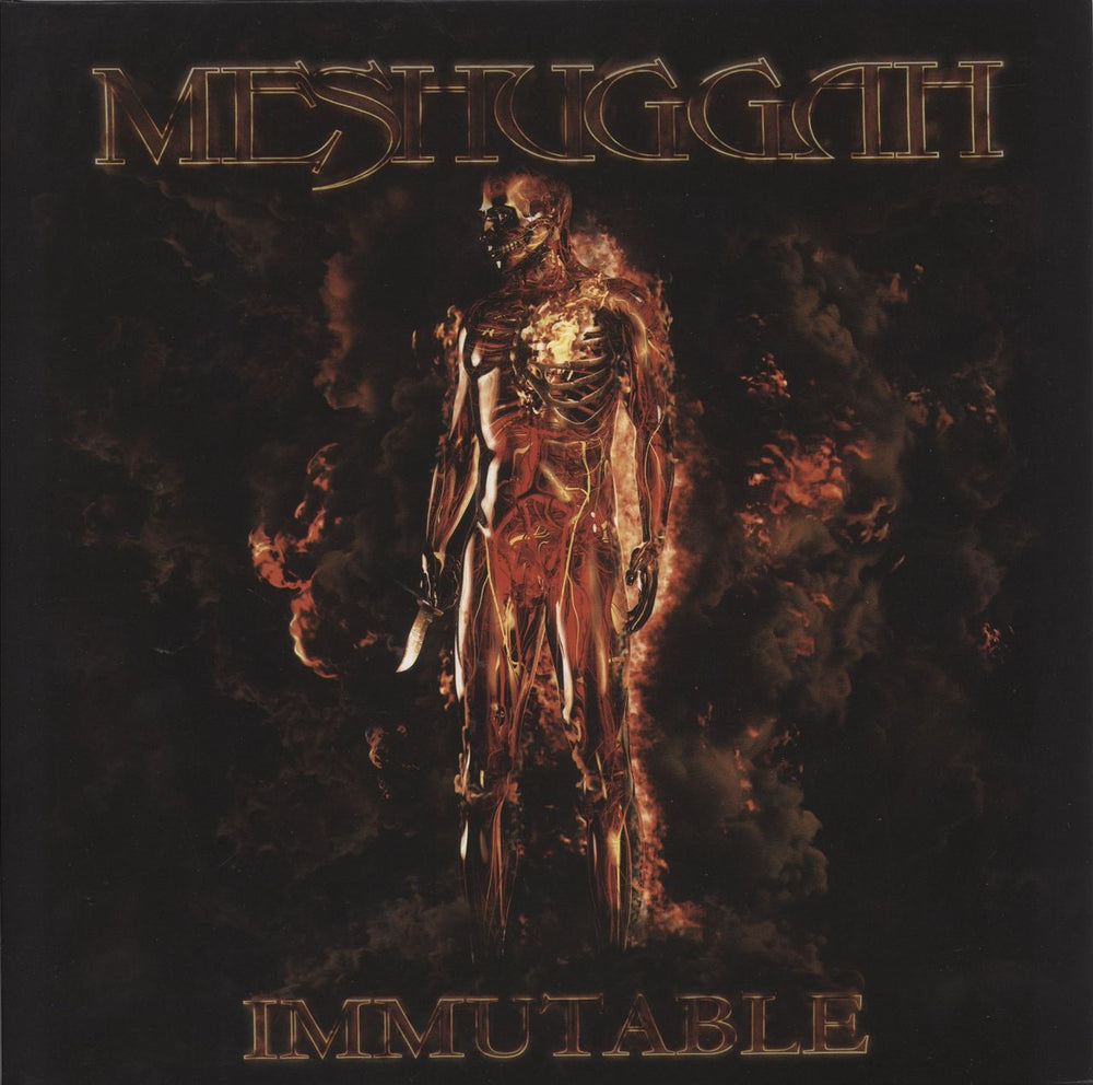 Meshuggah Immutable German 2-LP vinyl record set (Double LP Album) AF0026