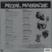 Metallica Metal Massacre - Clear Vinyl - Sealed US vinyl LP album (LP record) 039840010085