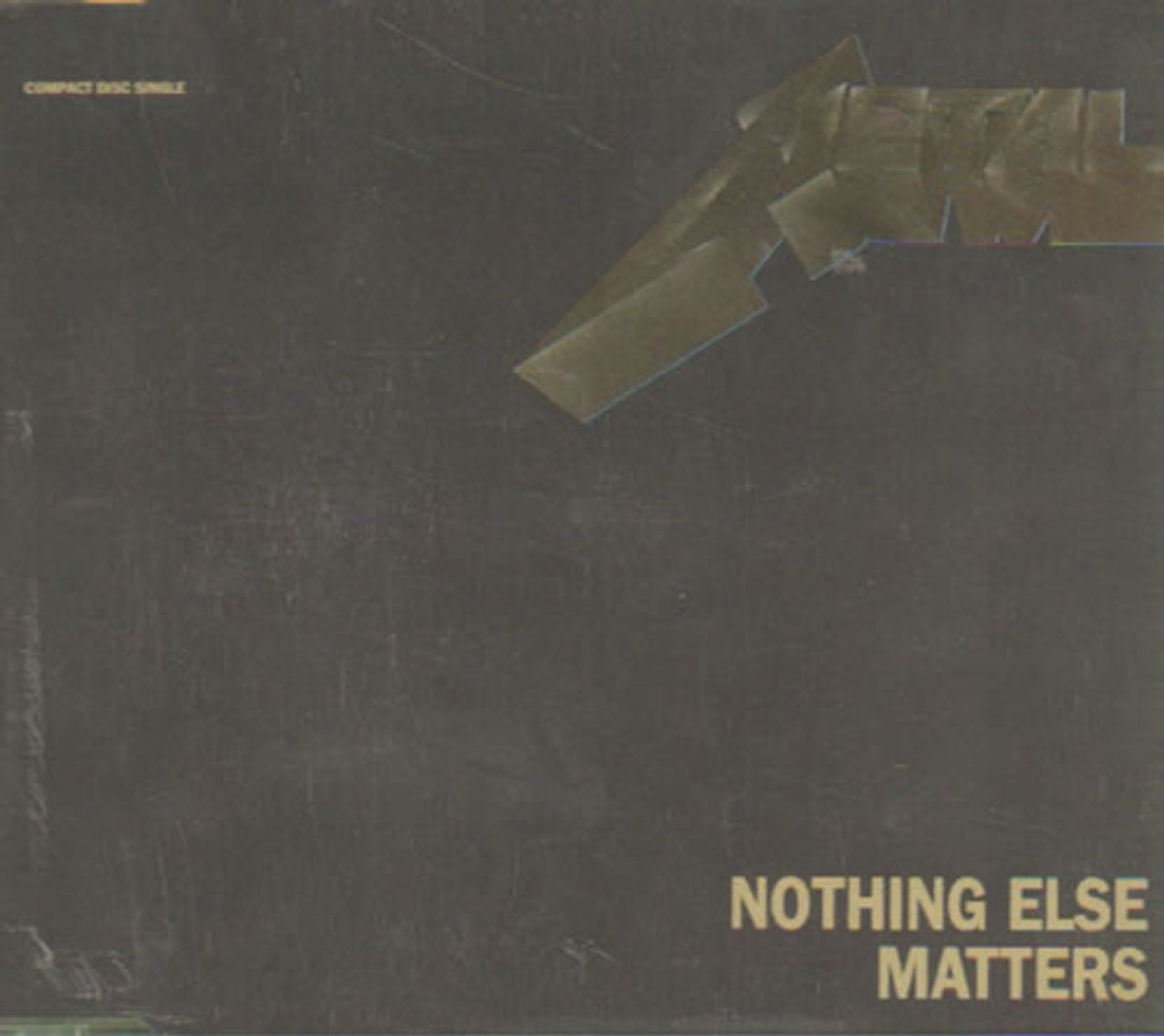 Metallica Nothing Else Matters UK CD single (CD5 / 5") METCD10