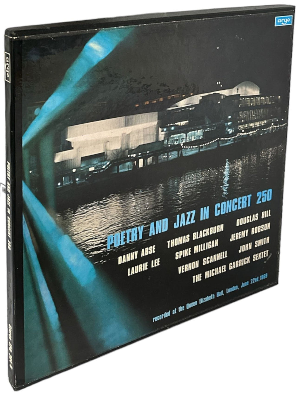 Michael Garrick Poetry And Jazz In Concert 250 UK 2-LP vinyl record set (Double LP Album) ZPR264/5