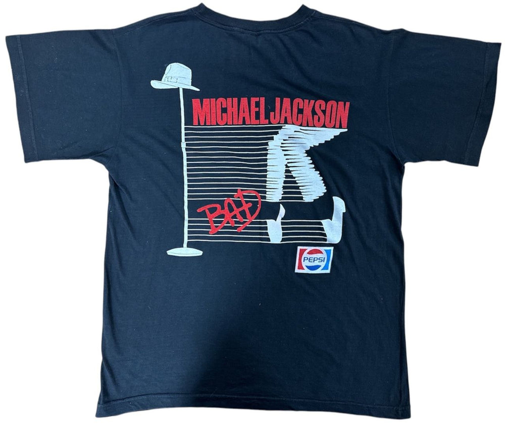 Michael Jackson Bad Pepsi Tour '88 - Vintage UK t-shirt