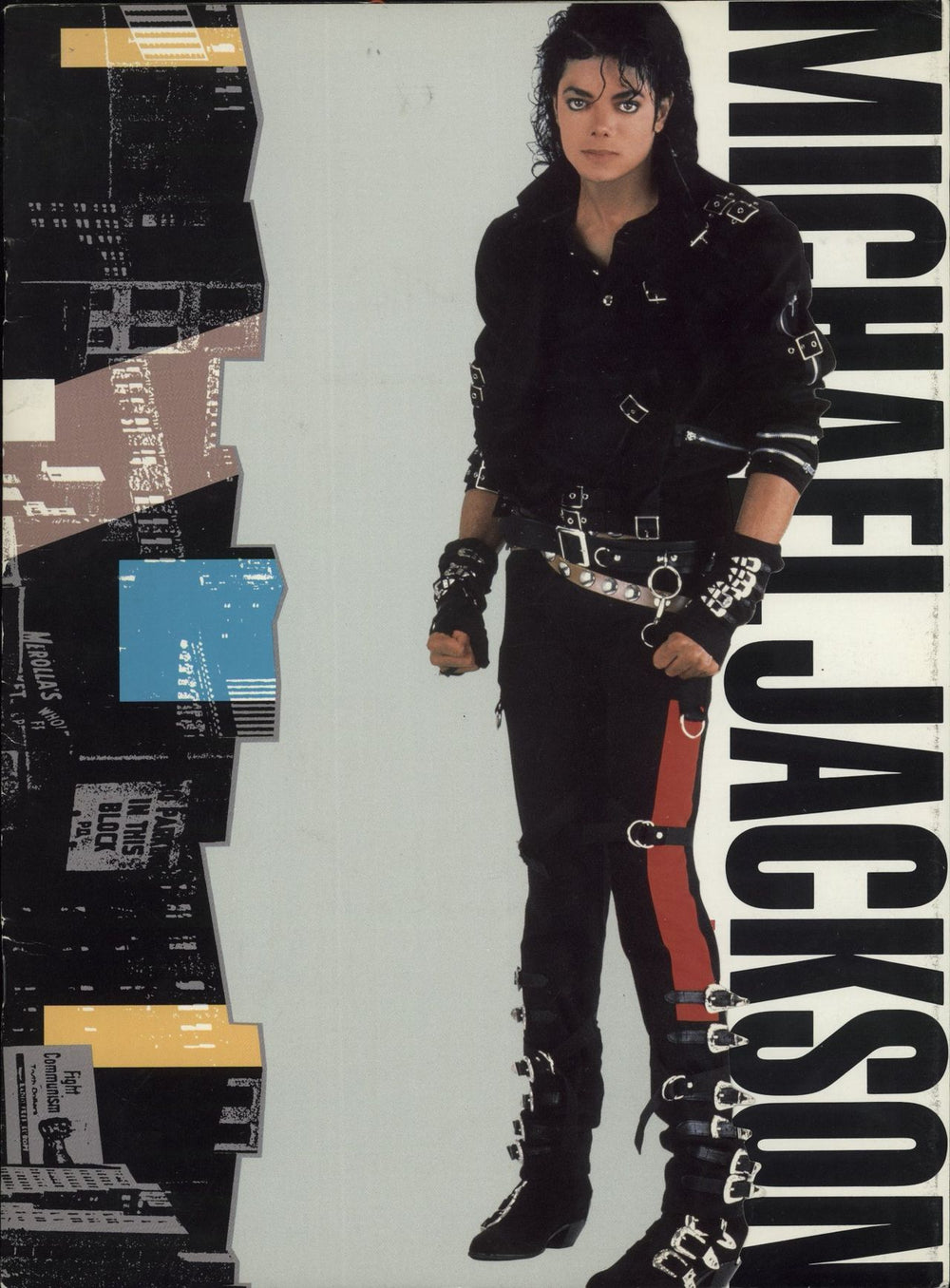 Michael Jackson Bad Tour Programme 1988 + Ticket Stub UK tour programme tour programme