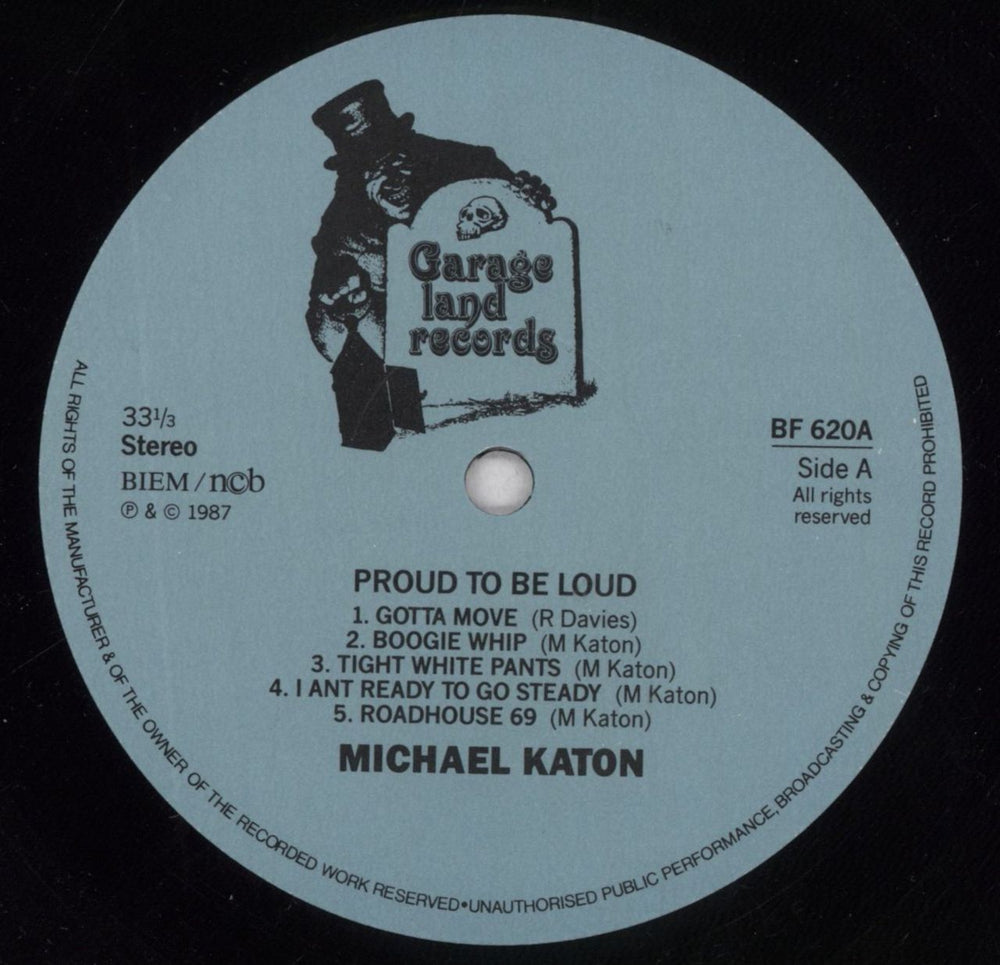 Michael Katon Proud To Be Loud! Swedish vinyl LP album (LP record) MKTLPPR839136