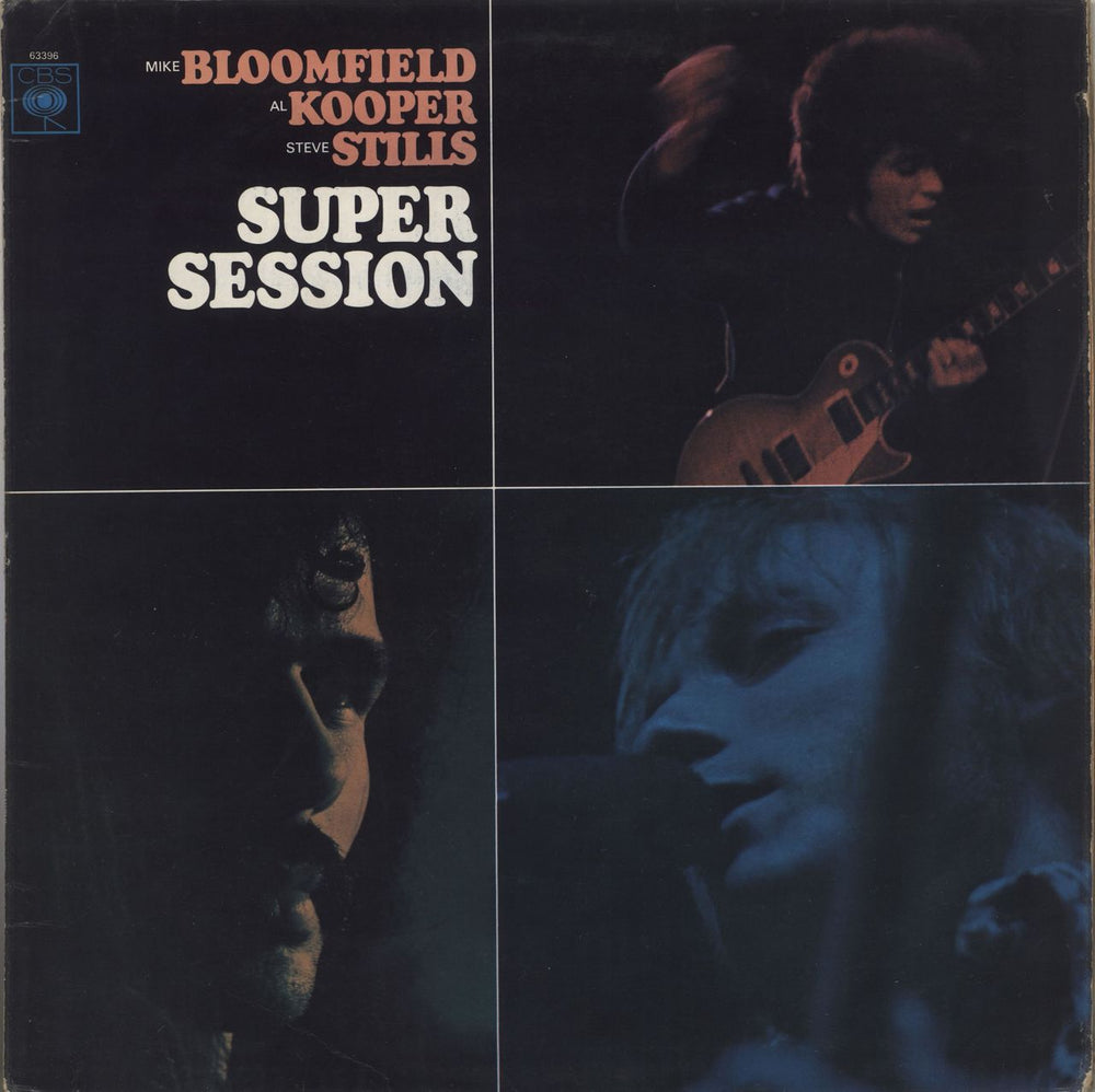 Mike Bloomfield & Al Kooper Super Session UK vinyl LP album (LP record) 63396