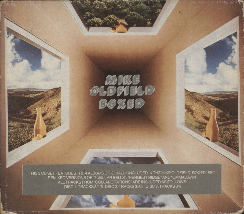 Mike Oldfield Boxed UK box set CDBOX1