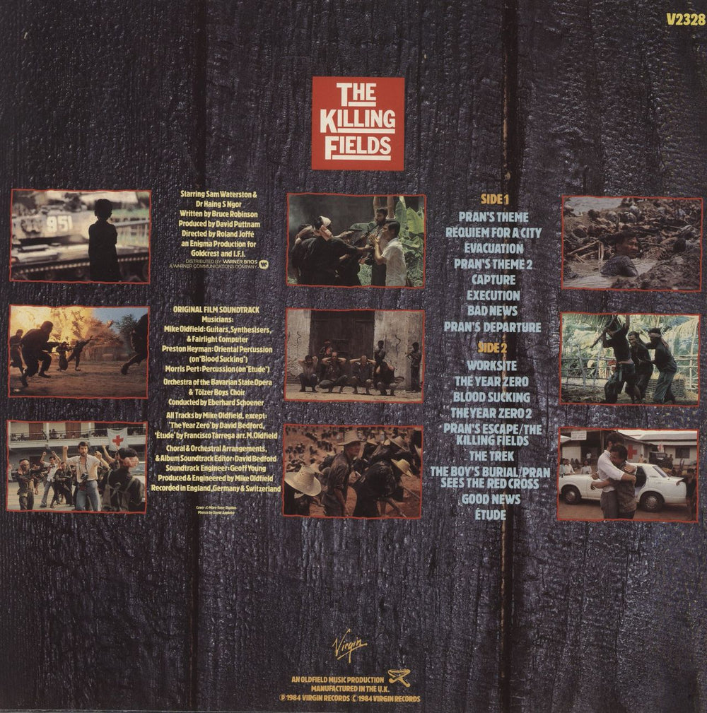 Mike Oldfield The Killing Fields UK vinyl LP album (LP record)