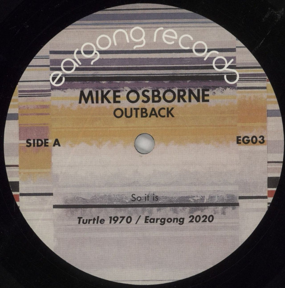 Mike Osborne Outback - 180gm Italian vinyl LP album (LP record) NMQLPOU853595