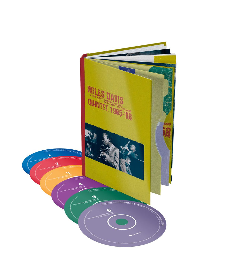 Miles Davis The Complete Studio Recordings 1965-1968 - 6xCD Hardbook Edition - Sealed UK 6-CD album set MOCCD14520