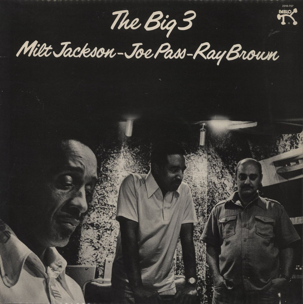 Milt Jackson & Ray Brown The Big 3 UK vinyl LP album (LP record) 2310757