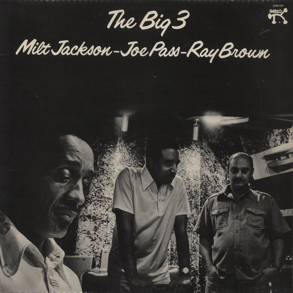 Milt Jackson & Ray Brown The Big 3 UK vinyl LP album (LP record) 2310757