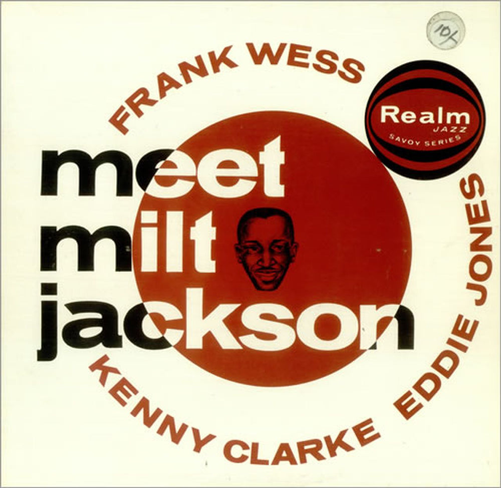 Milt Jackson Meet Milt Jackson UK vinyl LP album (LP record) RM153