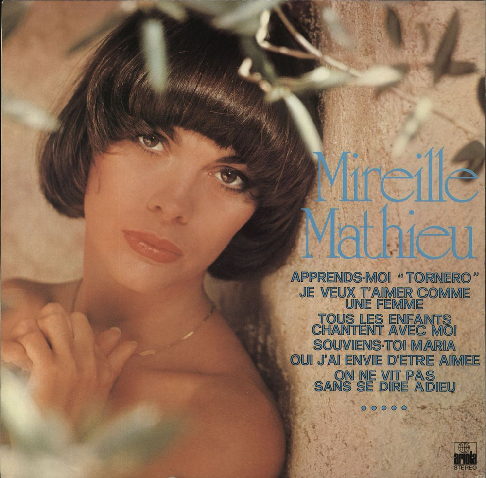 Mireille Mathieu Mireille Mathieu German vinyl LP album (LP record) 27108IT