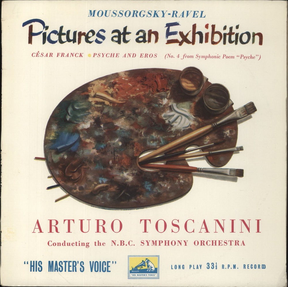 Modest Petrovich Mussorgsky Mussorgsky: Pictures At An Exhibition / Franck: Psyche And Eros UK vinyl LP album (LP record) ALP1218