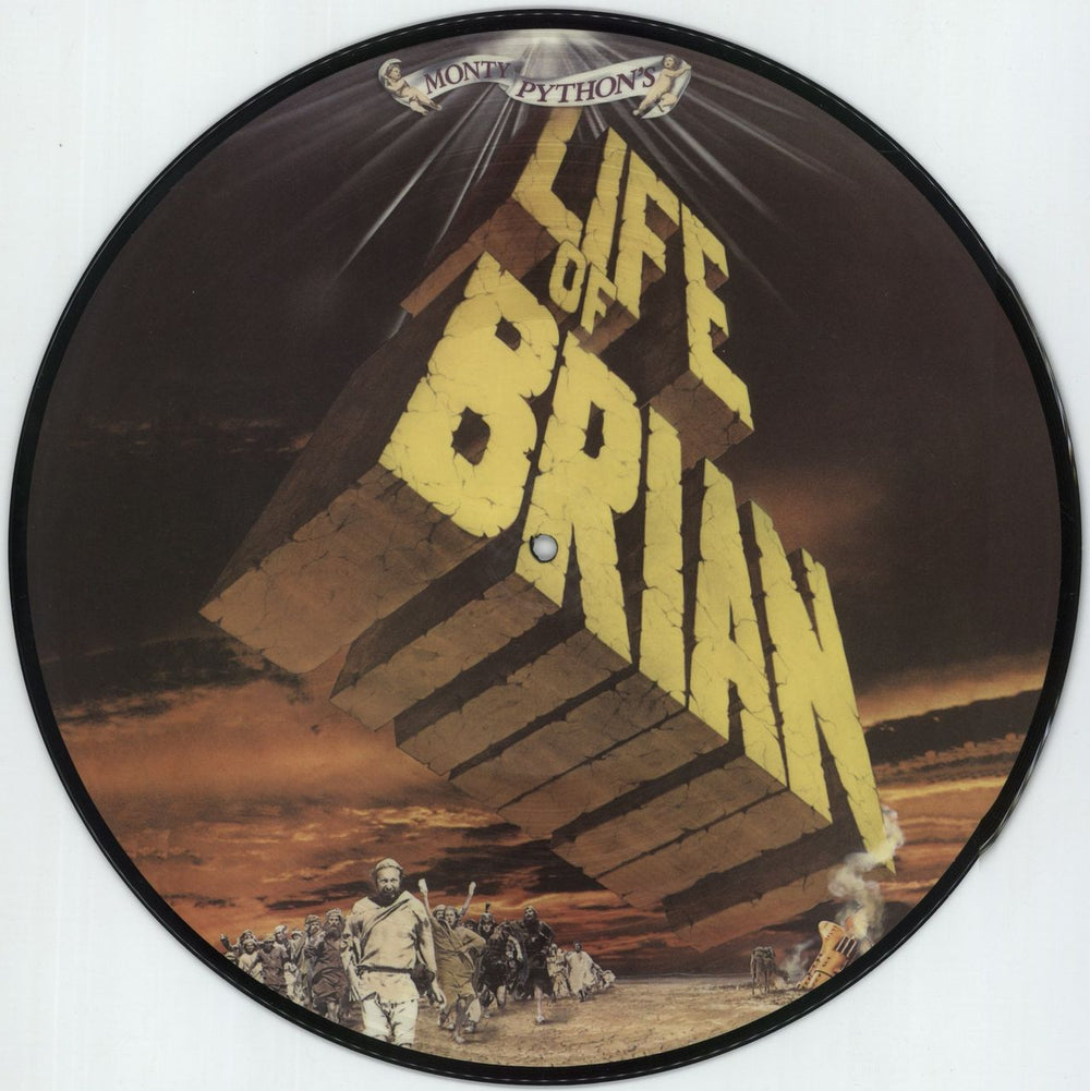Monty Python Life Of Brian UK picture disc LP (vinyl picture disc album) PYTPDLI880906