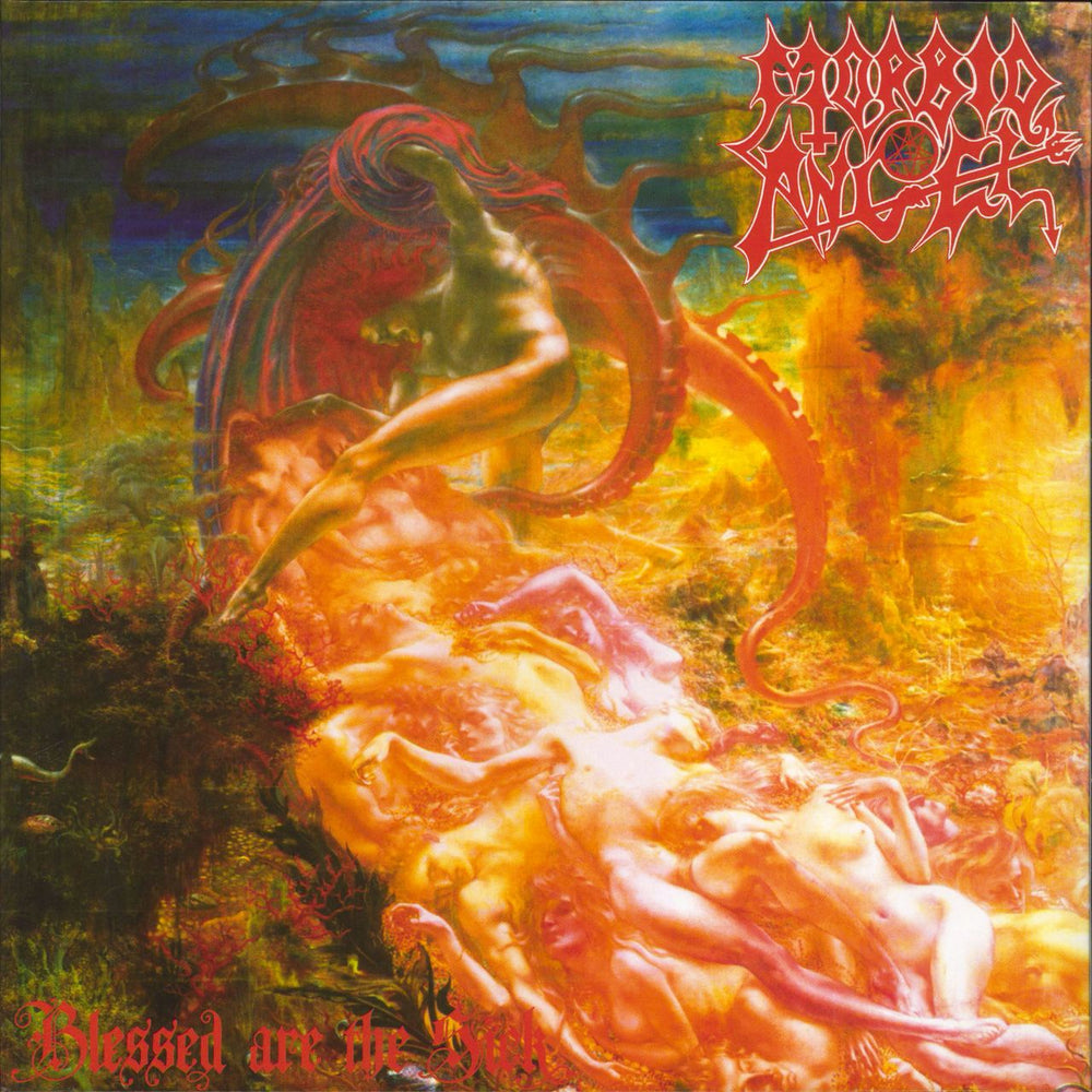 Morbid Angel Blessed Are The Sick - Red Vinyl UK vinyl LP album (LP record) MOSH031FDRUS