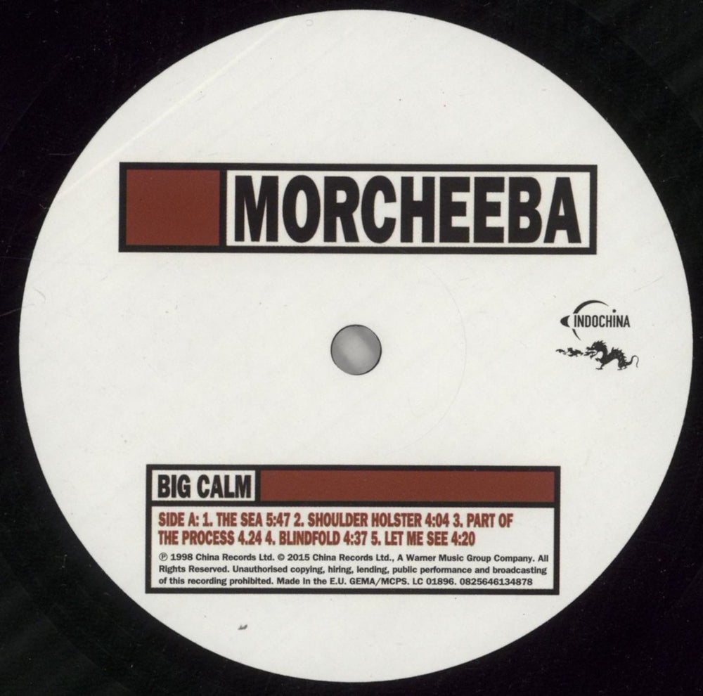 Morcheeba Big Calm - 180gm - Shrink UK vinyl LP album (LP record) HEELPBI739023