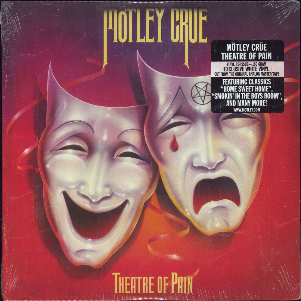 Motley Crue Theatre Of Pain US vinyl LP album (LP record) ESM/MR 322