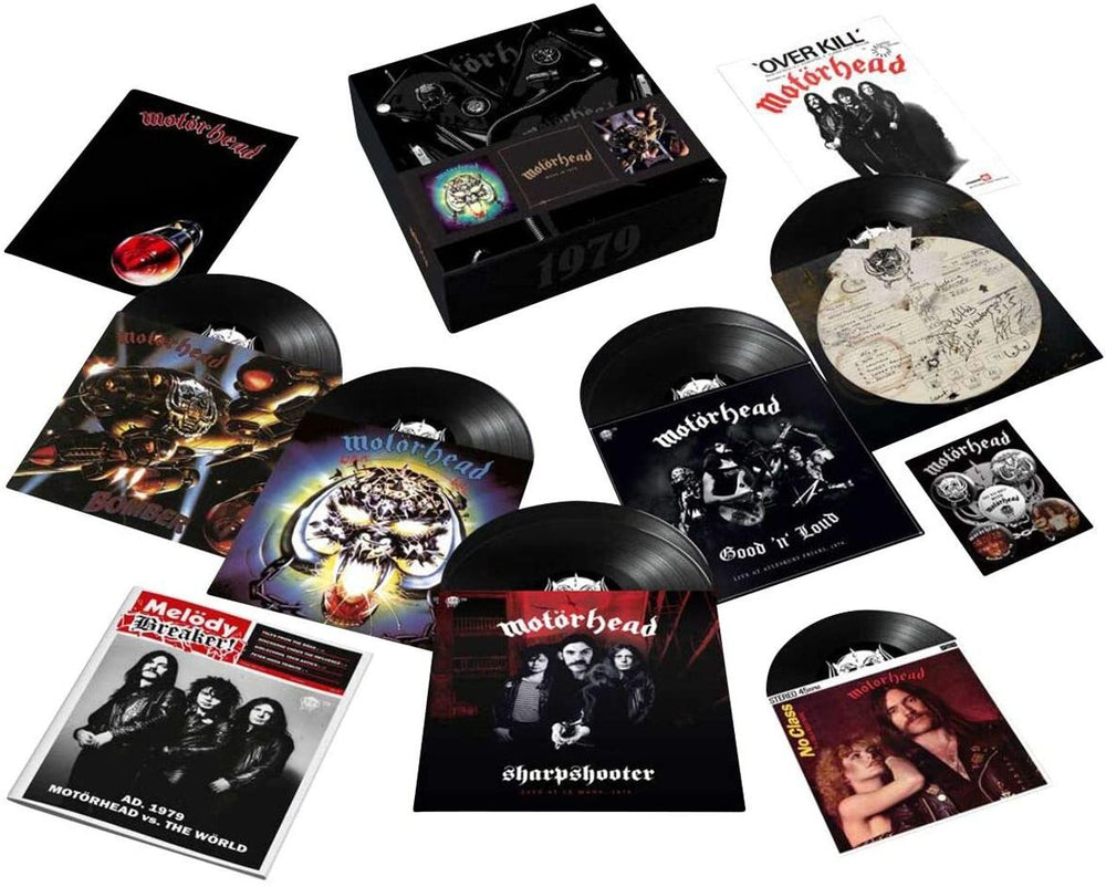 Motorhead 1979 (Nineteen Seventy Nine): Deluxe Edition Boxset UK Vinyl Box Set MOTVXNI774695