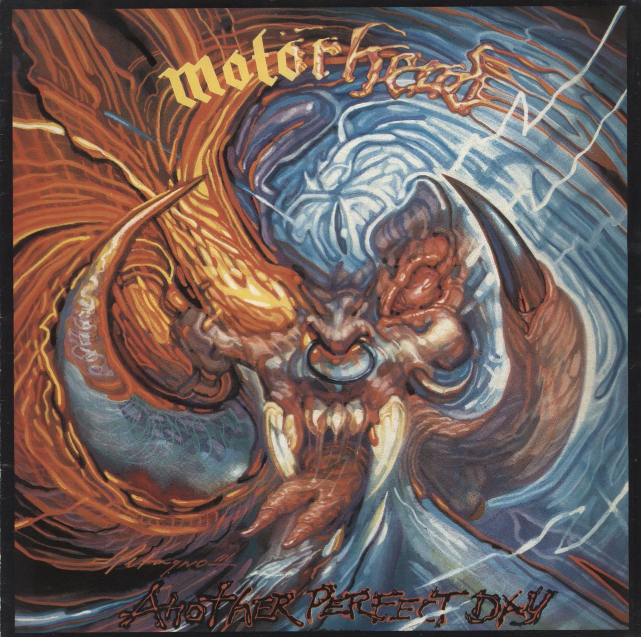 Motorhead Another Perfect Day - Autographed UK tour programme TOUR PROGRAMME
