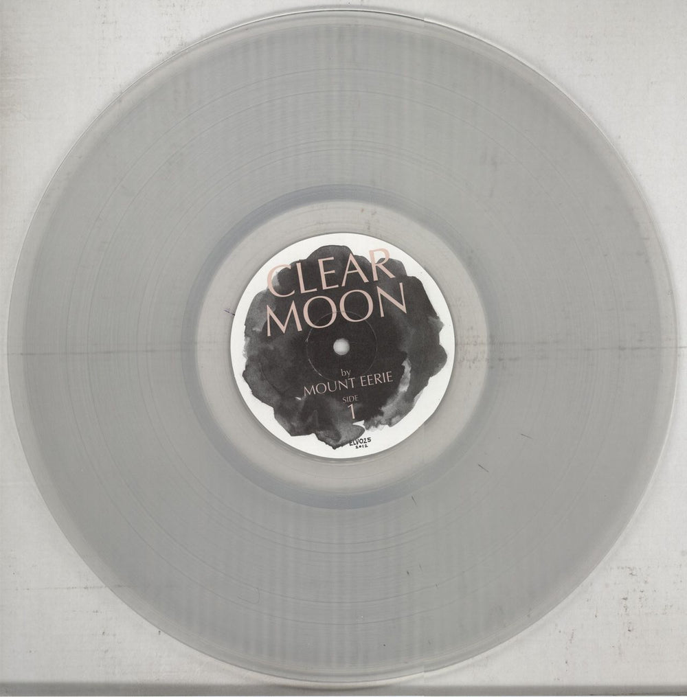 Mount Eerie Clear Moon - Clear Vinyl US vinyl LP album (LP record) 8O0LPCL851050