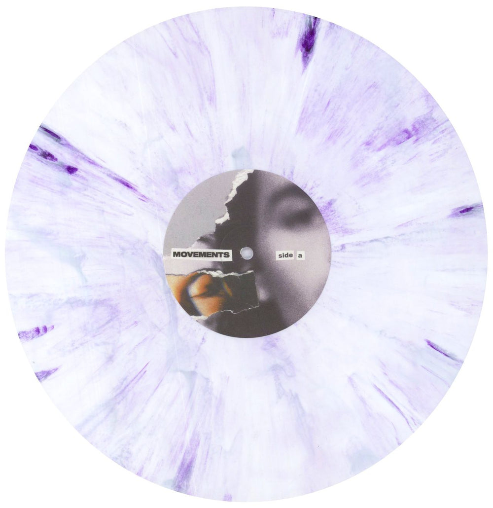 Movements No Good Left To Give - White With Purple Splatter Vinyl US vinyl LP album (LP record) 674LPNO836155