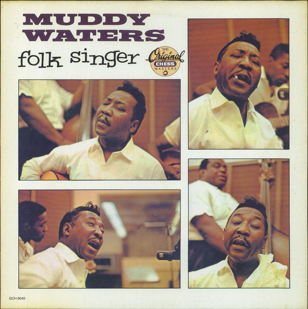 Muddy Waters Folk Singer Italian vinyl LP album (LP record) GCH8040