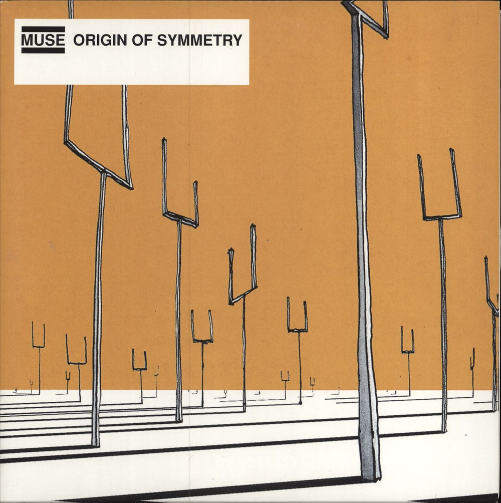 Muse Origin Of Symmetry UK 2-LP vinyl record set (Double LP Album) 0825646909452