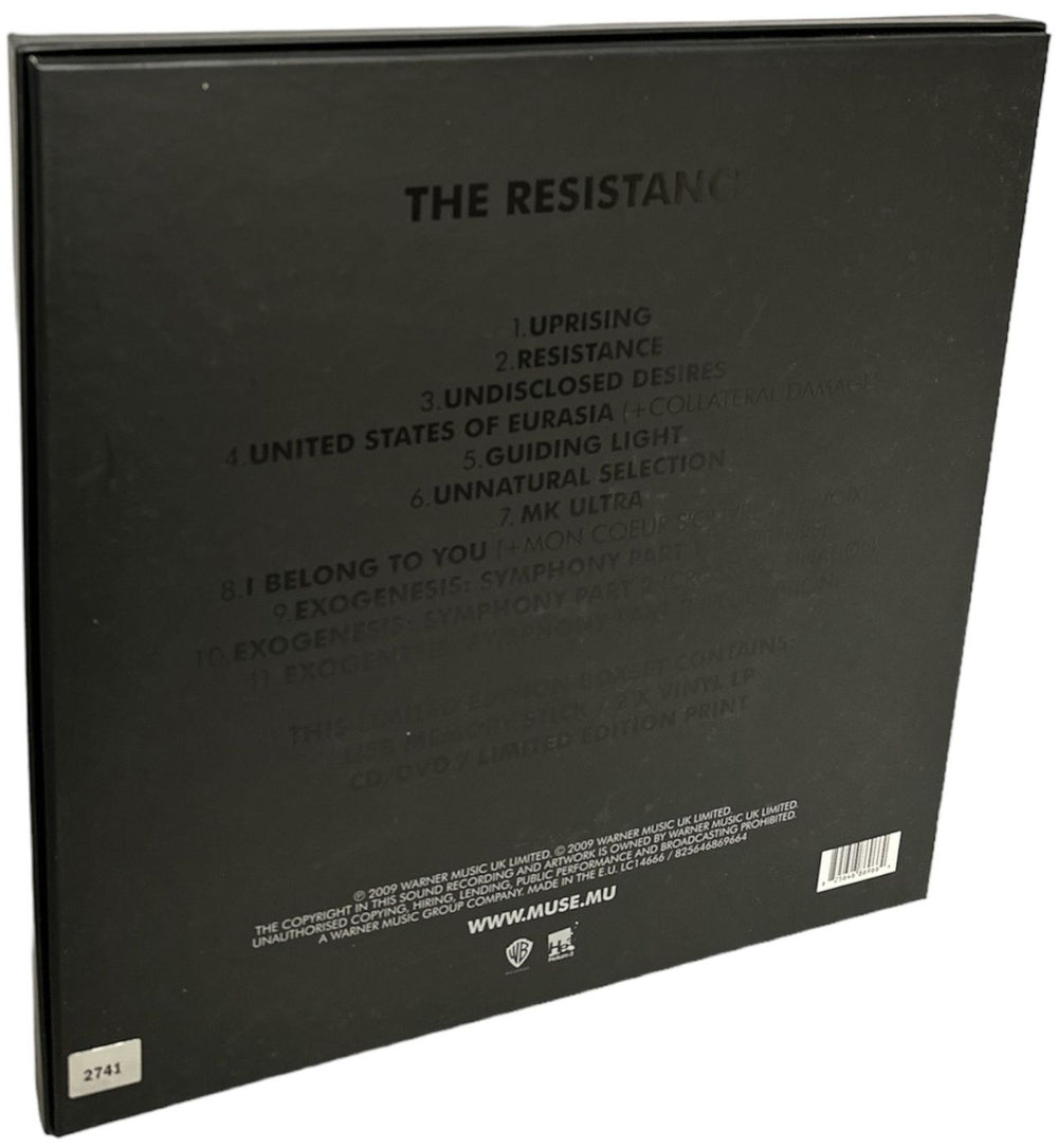 Muse The Resistance - Numbered UK box set 825646869664