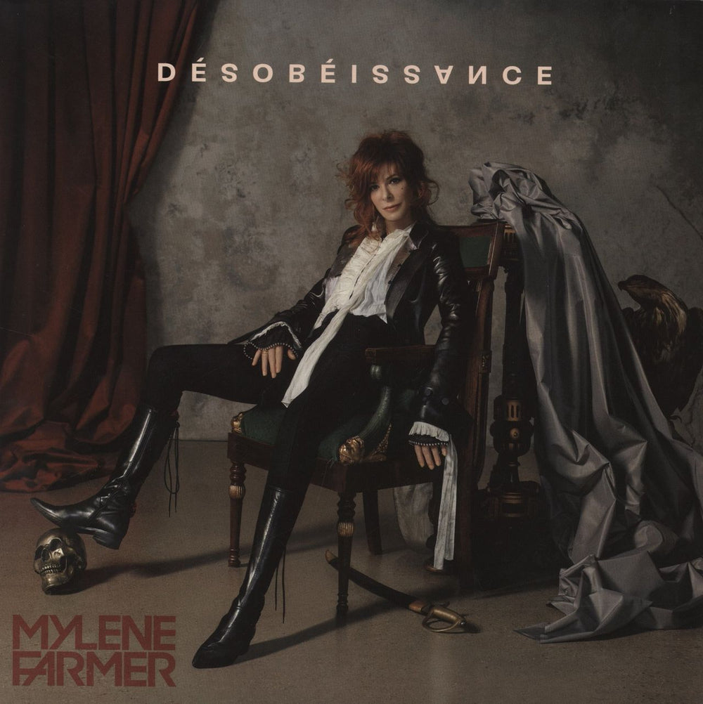 Mylene Farmer Desobeissance - 45rpm French 2-LP vinyl record set (Double LP Album) 19075881841