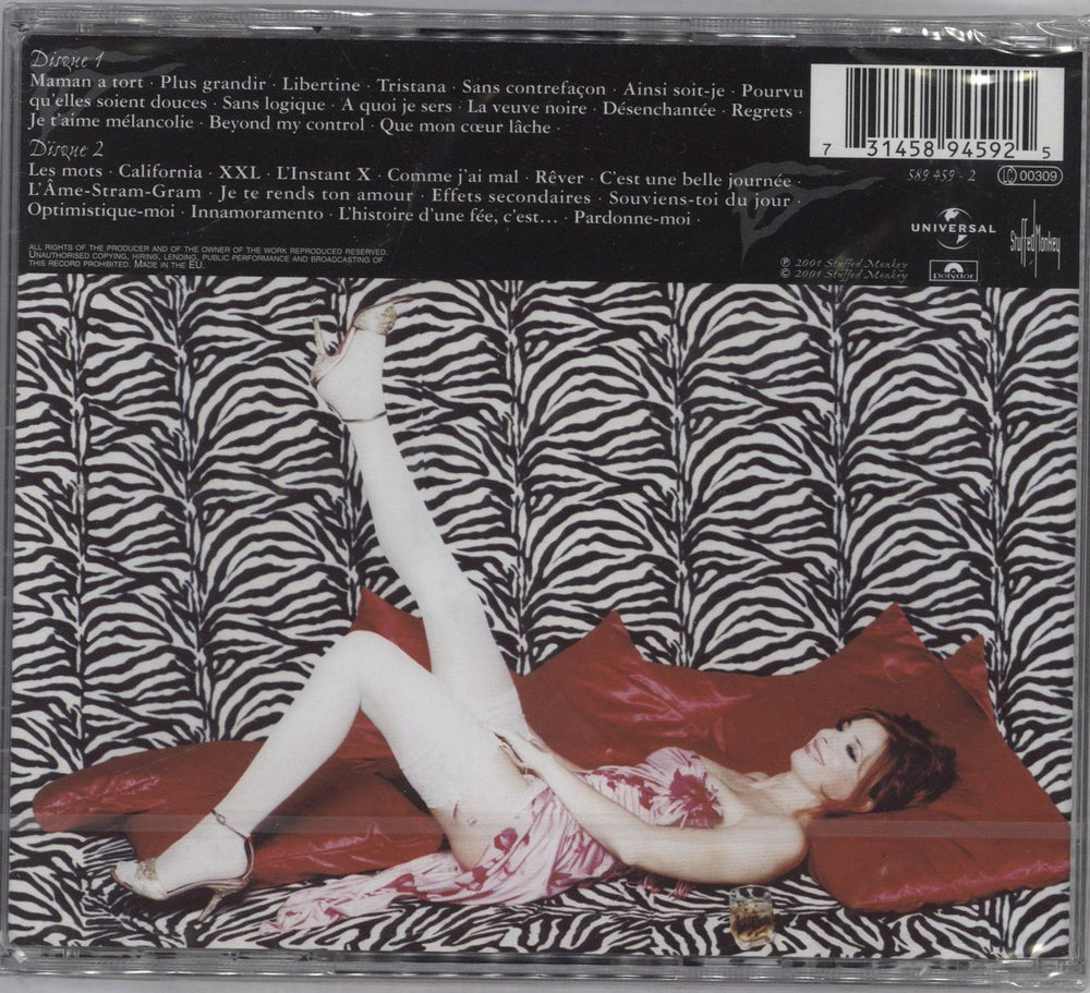 Mylene Farmer Les Mots French 2 CD album set (Double CD) MYL2CLE204322