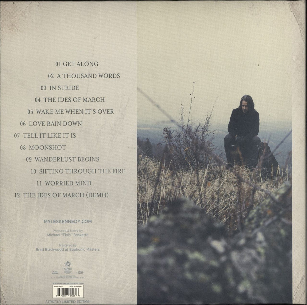 Myles Kennedy The Ides Of March - Green & White Swirl Vinyl UK 2-LP vinyl record set (Double LP Album) 840588142903