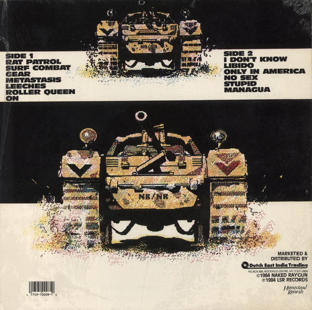 Naked Raygun Throb Throb US vinyl LP album (LP record)