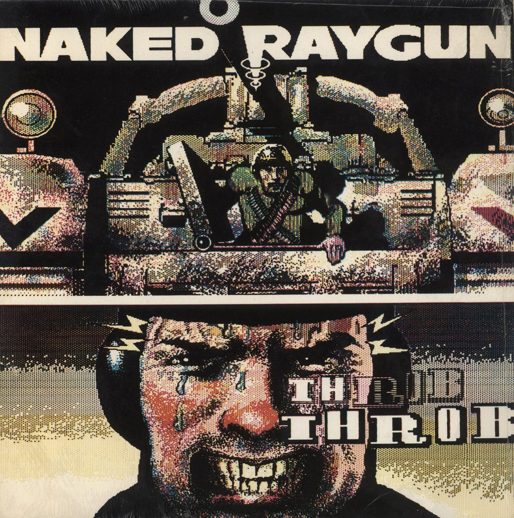 Naked Raygun Throb Throb US vinyl LP album (LP record) HMS008-1