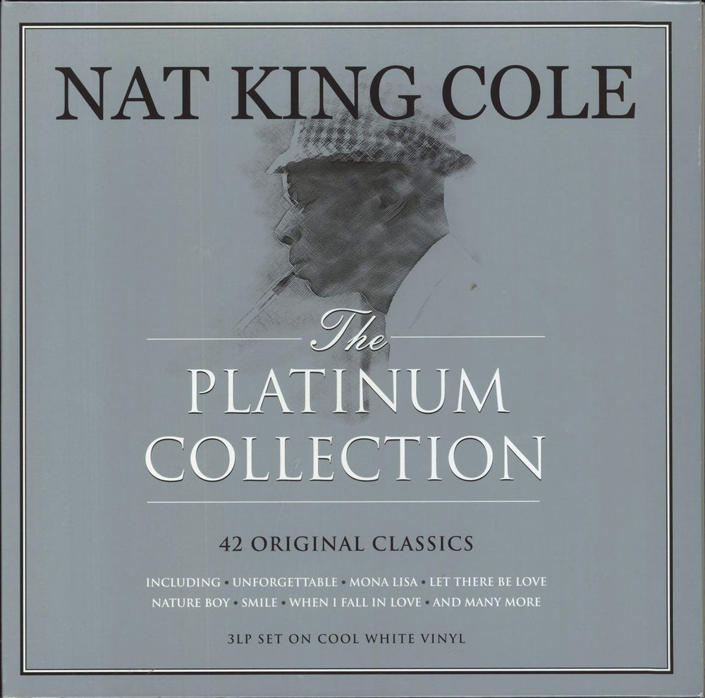 Nat King Cole The Platinum Collection - White Vinyl UK 3-LP vinyl record set (Triple LP Album) NOT3LP214