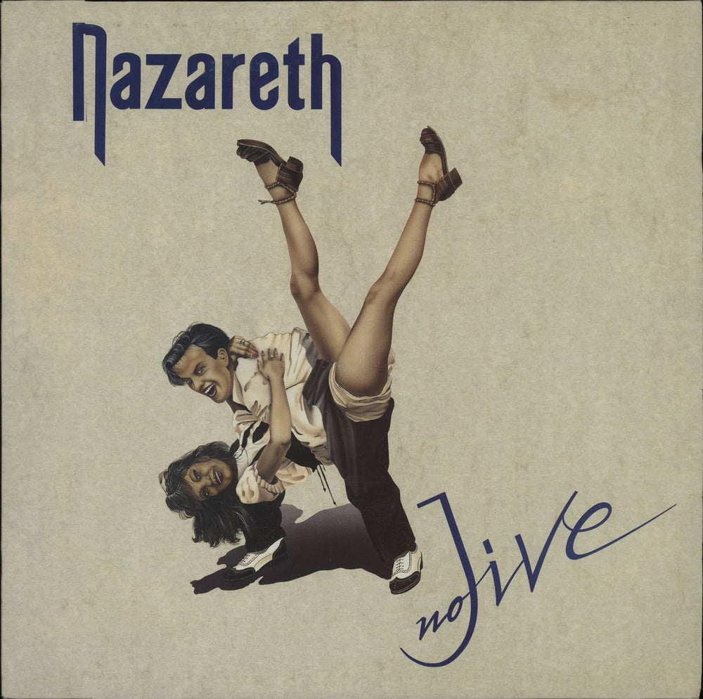 Nazareth No Jive German vinyl LP album (LP record) 3670010.1